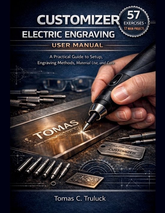 Customizer Electric Engraving Pen User Manual - cover