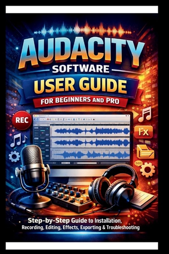 Tech Made Easy- Audacity Software User Guide For Beginners A ... - cover
