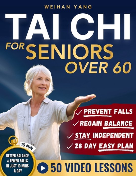 Tai Chi Made Easy For Seniors Over 60 - cover