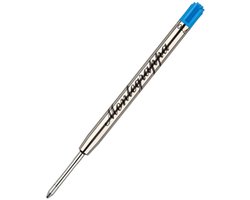 Montegrappa - Penvulling - Pen - Vulling - Blauw - Medium - Blue - Blau - Bleu - Refill - 1 Stuks - Los Verpakt - Geschikt voor Parker