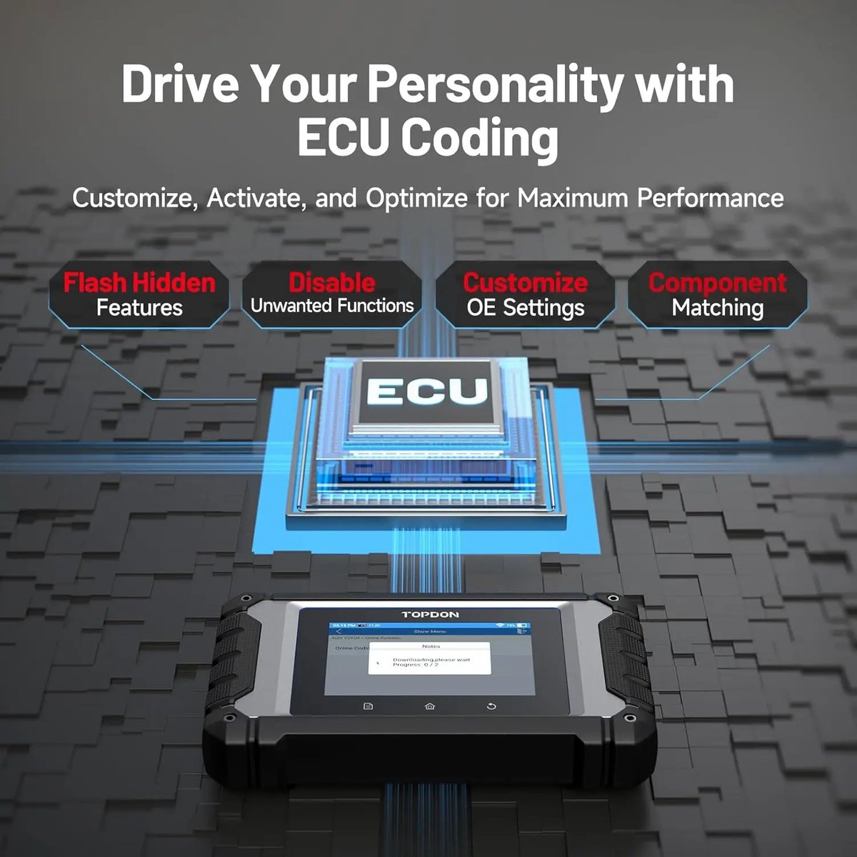 Topdon ArtiDiag EU Uitleesapparaat - OBD2 Scanner thumbnail 3