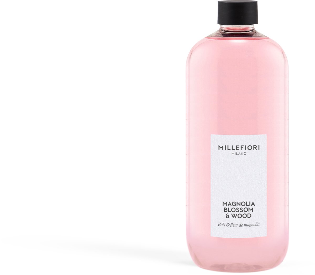 Millefiori Milano - Navulling voor Geurstokjes 500 ml - Magnolia Blossom & Wood - 9 tot 12 maanden