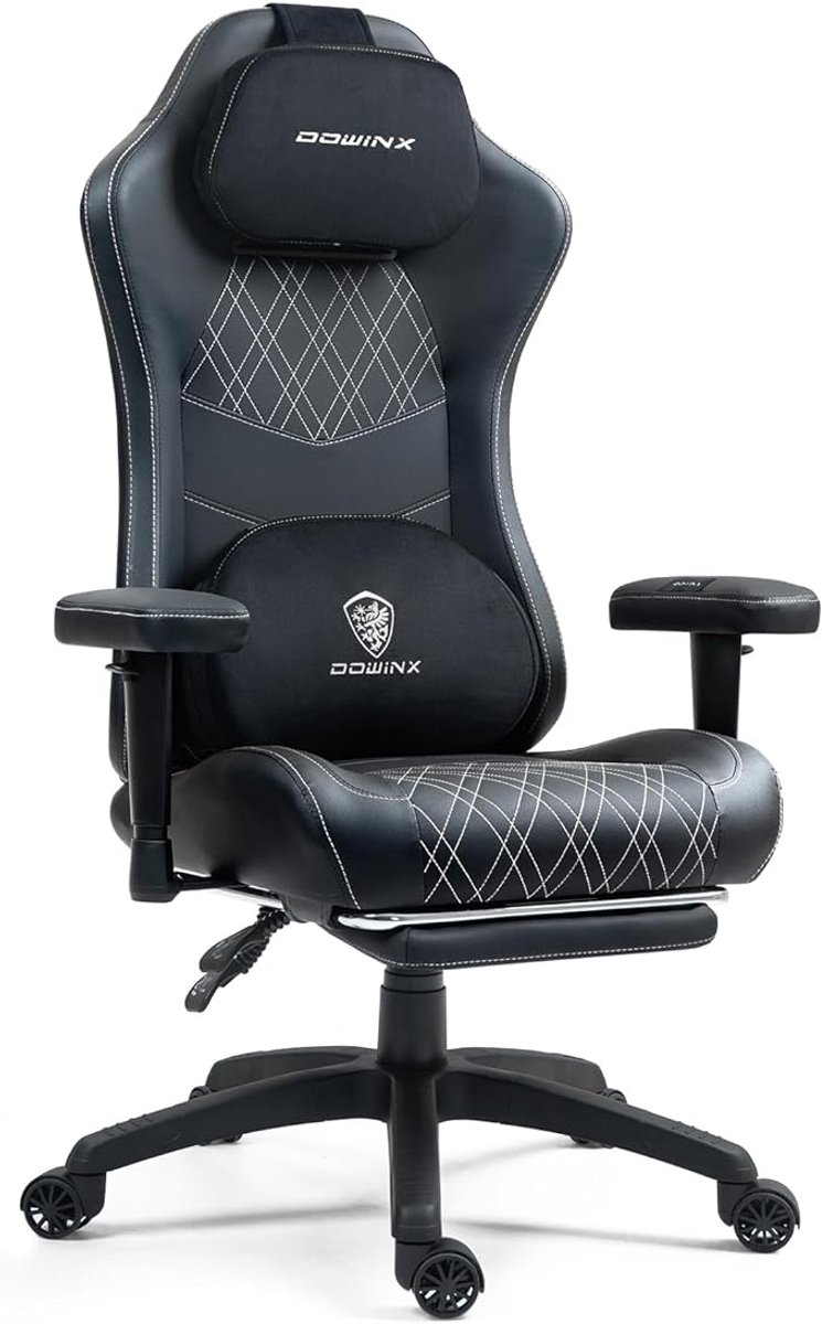 Dowinx Gamingstoel met Voetensteun en Massagefunctie - Dowinx - €118,99