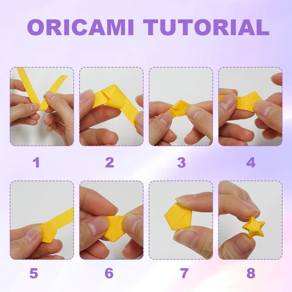 1620 Stuks Origami Papieren Stroken - 27 Levendige Kleuren - Origami Papier voor sterren - Wensster Vouwset - Lucky Stars vouwen - Perfect voor Gelukssterren, Woondecoratie & Creatief Knutselen,Knutselen Voor Kinderen — afbeelding 5