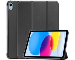 imoshion Tablet Hoes - Geschikt voor Apple iPad 11 2025 A16 / iPad 10e generatie (2022) 10.9 inch - Trifold Bookcase - Zwart