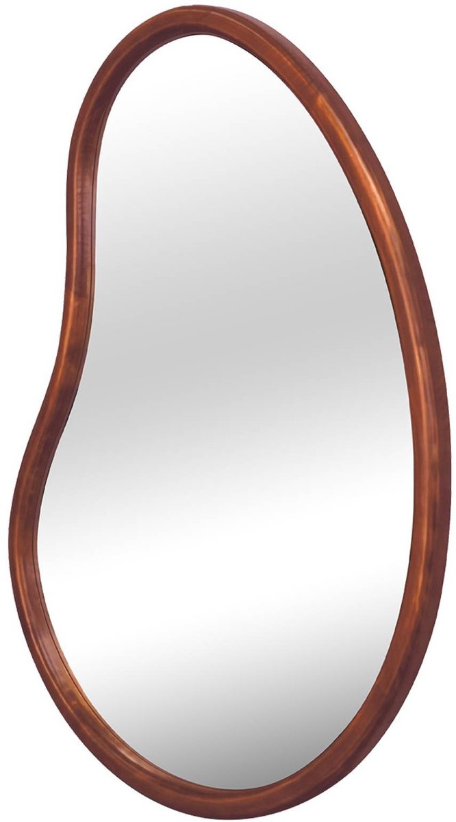 sweeek - Biologische dennenhouten spiegel, 85cm, 3cm dik, ideaal voor in de hal, slaapkamer of badkamer