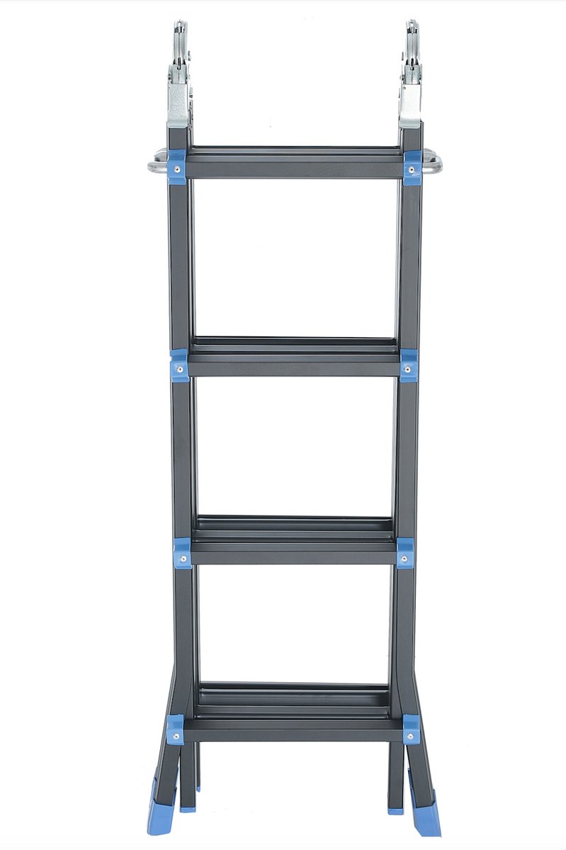MARK TOOLS PRO - Multiladder Uitschuifbare Vouwladder 4x4 - 3,40 meter – foto 8