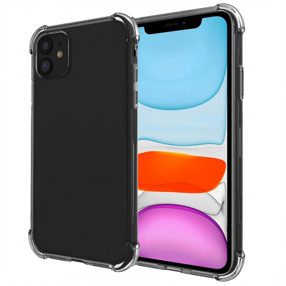 imoshion Hoesje - Geschikt voor Apple iPhone 11 - Shockproof Case - Transparant