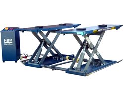 HBM 3 Ton Professionele Elektrische Autopoetsbrug, Poetsbrug, Bandenbrug - 400 Volt