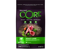 Wellness Core Grain Free Dog Adult Lam - Hondenvoer - 10 kg