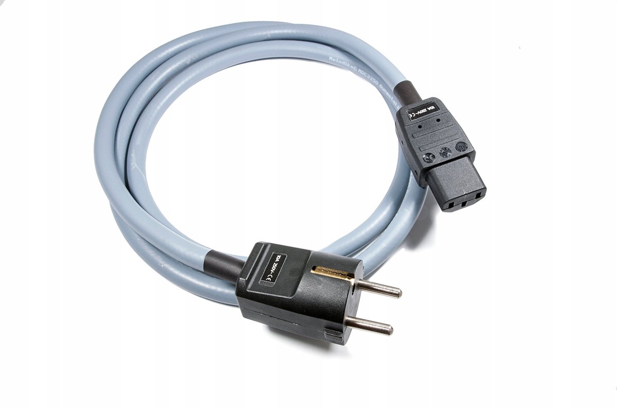 Melodika MDP40G Stroomkabel 3x2,5mm² Schuko naar IEC C13 - 4m