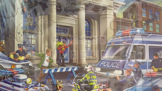 Puzzle Ruben Héros du Chantier 30 pièces - Pour enfants 4