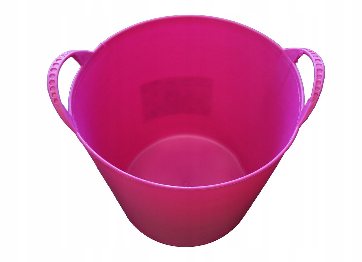 Flexibele Emmer 55L Rose - Duurzaam en licht van gewicht
