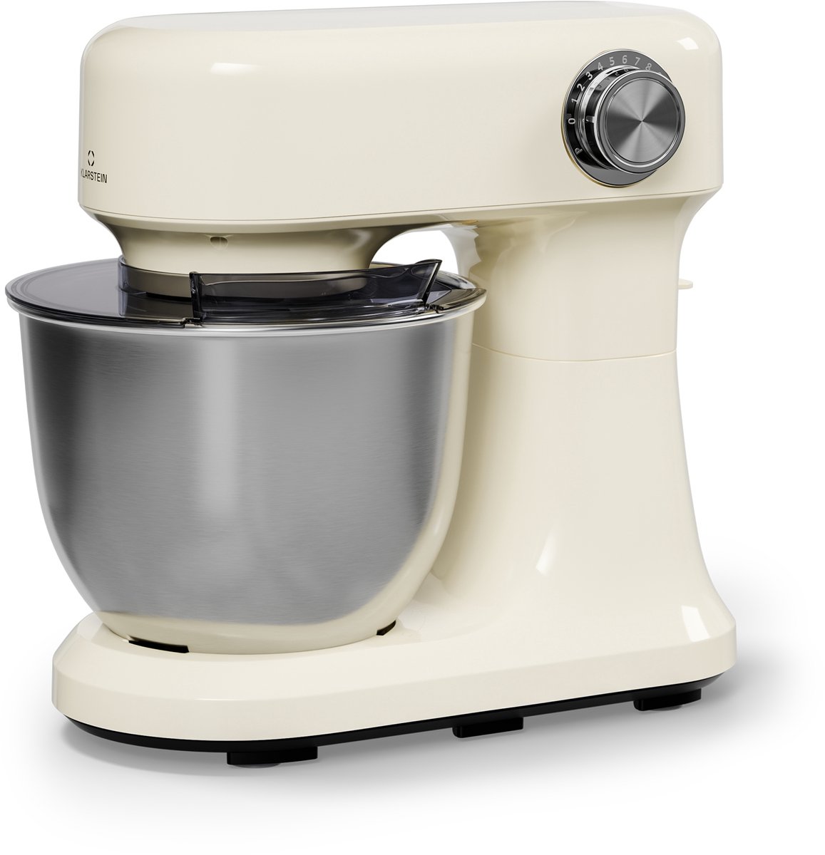 Klarstein Keukenmachine Bella Evo 1500W keukenrobot – 5 liter roestvrijstalen kom, 12 snelheden, planetaire mixfunctie, pulsefunctie, deeghaak, klopper en garde, keukenrobot voor bakken, room - voor Keuken - Knetmaschine - Rührmaschine