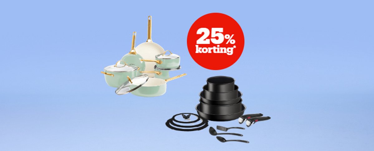 Jusqu'à -25% sur les casseroles