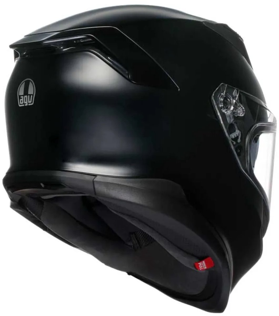 AGV K7 Mono Matt Black - Maat XL - Integraal helm - Scooter helm - Motorhelm - Zwart - Scooterhelmen mannen en vrouwen. – foto 2