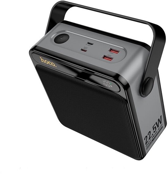 Hoco Powerbank 80.000mAh - 4 Poorten (2x USB-C PD 20W & 2x - Hoco - €74,99