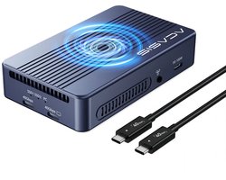 Acasis - TBU405PROMAX - 40Gbps - Thunderbolt 4/3 - M.2 NVMe - 2 Bay RAID SSD Enclosure