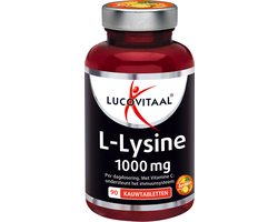 Lucovitaal L-Lysine 1000 mg - 90 kauwtabletten