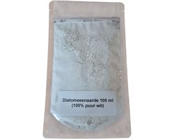 Diatomeeënaarde 100 ML - 100% puur wit - Diatom Dust - Kleinverpakking