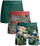 Muchachomalo Jongens Boxershorts – 3 Pack – 95% Katoen – Kinderkleding - Stevig Ondergoed – Jongens Onderbroeken