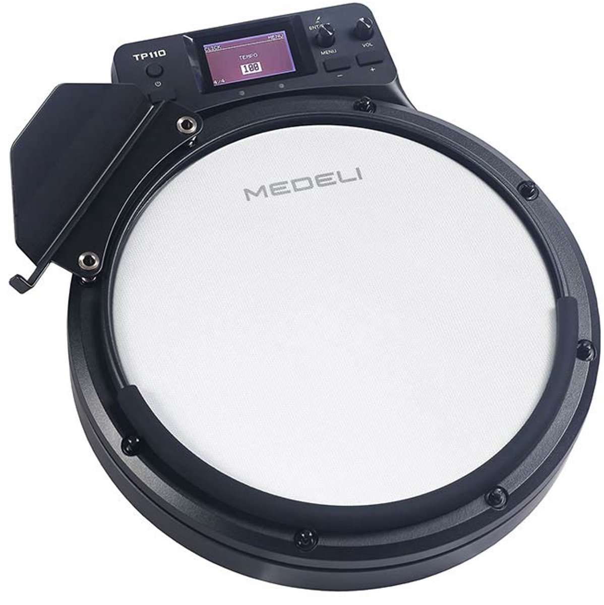 Digitale oefenpad - Medeli TP110 Pro Coach - 10 inch mesh vel - Bluetooth - 55 klanken - Coach-modus