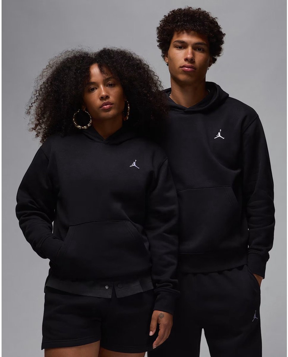 Nike Jordan Brooklyn Fleece Heren Zwarte Trui Veelkleurig