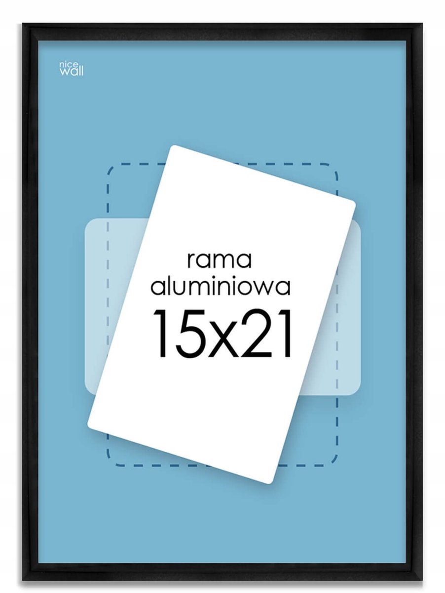 Zwarte Aluminium Fotolijst A5 15x21 cm - Stijlvol en Duurzaam