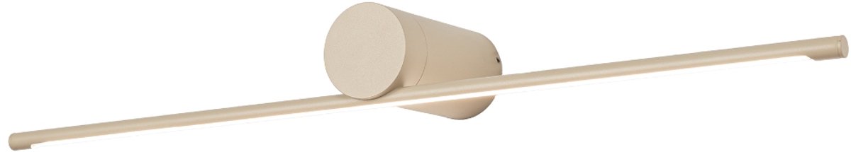 Lumidora Wandlamp 75442 - Voor binnen - LOCOROTONDO - Ingebouwd LED - 8.0 Watt - 400 Lumen - 2700 Kelvin - Beige - Zand - Metaal - Badkamerlamp