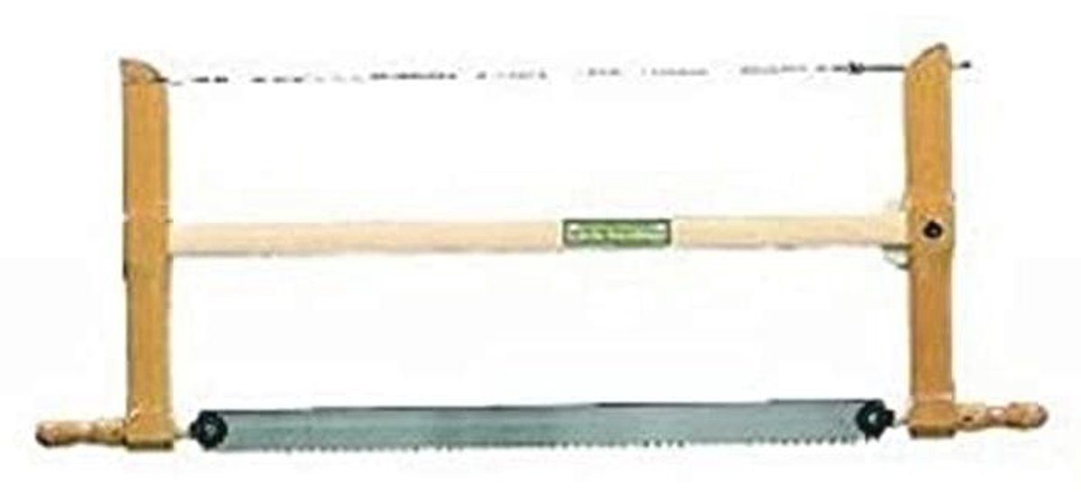 Zware 270-600 zaag/spanzaag met grote aanstootzaagtanden voor grovere sneden - 600 mm zaagbladlengte