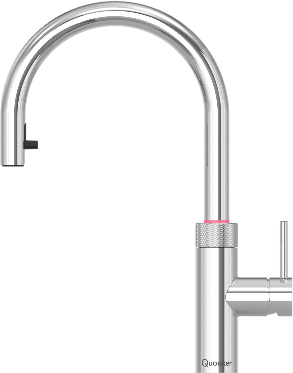 Quooker Flex Round Roestvrijstaal - Kokendwaterkaan