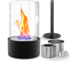Home & Marker - Tafelhaard - Bio Ethanol - Sfeerhaard - Terrashaard - Voor Binnen en Buiten - FIREFLICKER