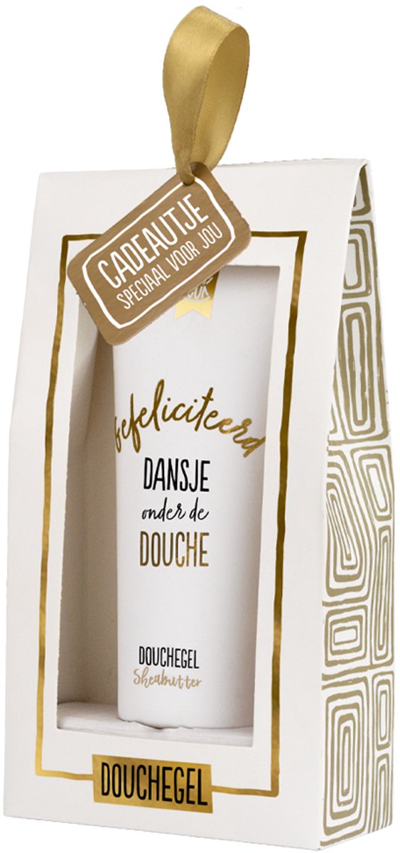 Douchegel in cadeauverpakking - Gefeliciteerd