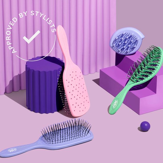 WetBrush Go Green Speed Dry – Green - Sneldrogende Groene Haarborstel – Met Duurzame, Ecovriendelijke Materialen – Vermindert Haarbreuk & Frizz – Geschikt Voor Nat & Droog Haar – Ultra Zachte IntelliFlex® Haren – Voor Elk Haartype – Vegan & Duurzaam