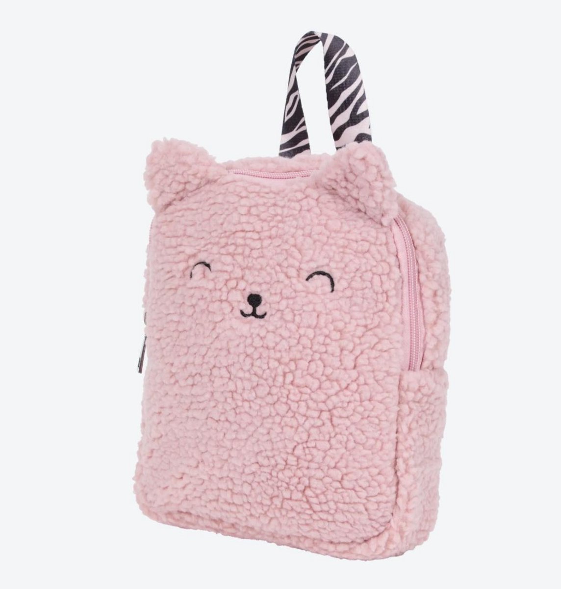 Peuterrugzak | Fluffy | Roze beertje | Beer | Trendz | Tas