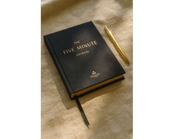 Myga 5 Minute Journal - 160 Pagina’s - Mindfulness & Dankbaarheid - Zelfreflectie Journal - Rust moment- Mindfulness Invuldagboek - Goede kwaliteit - Mindset - Structuur - Geluksmoment - zelfontwikkeling - Cadeau voor vrouwen en mannen - kerst -