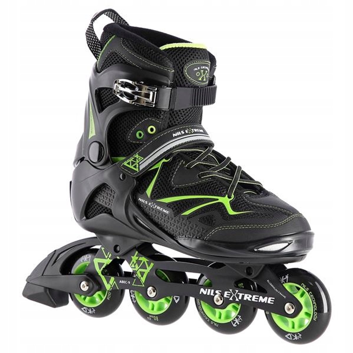 Nils Extreme NA9022 Zwarte Skates Maat 38 - Comfort en snelheid