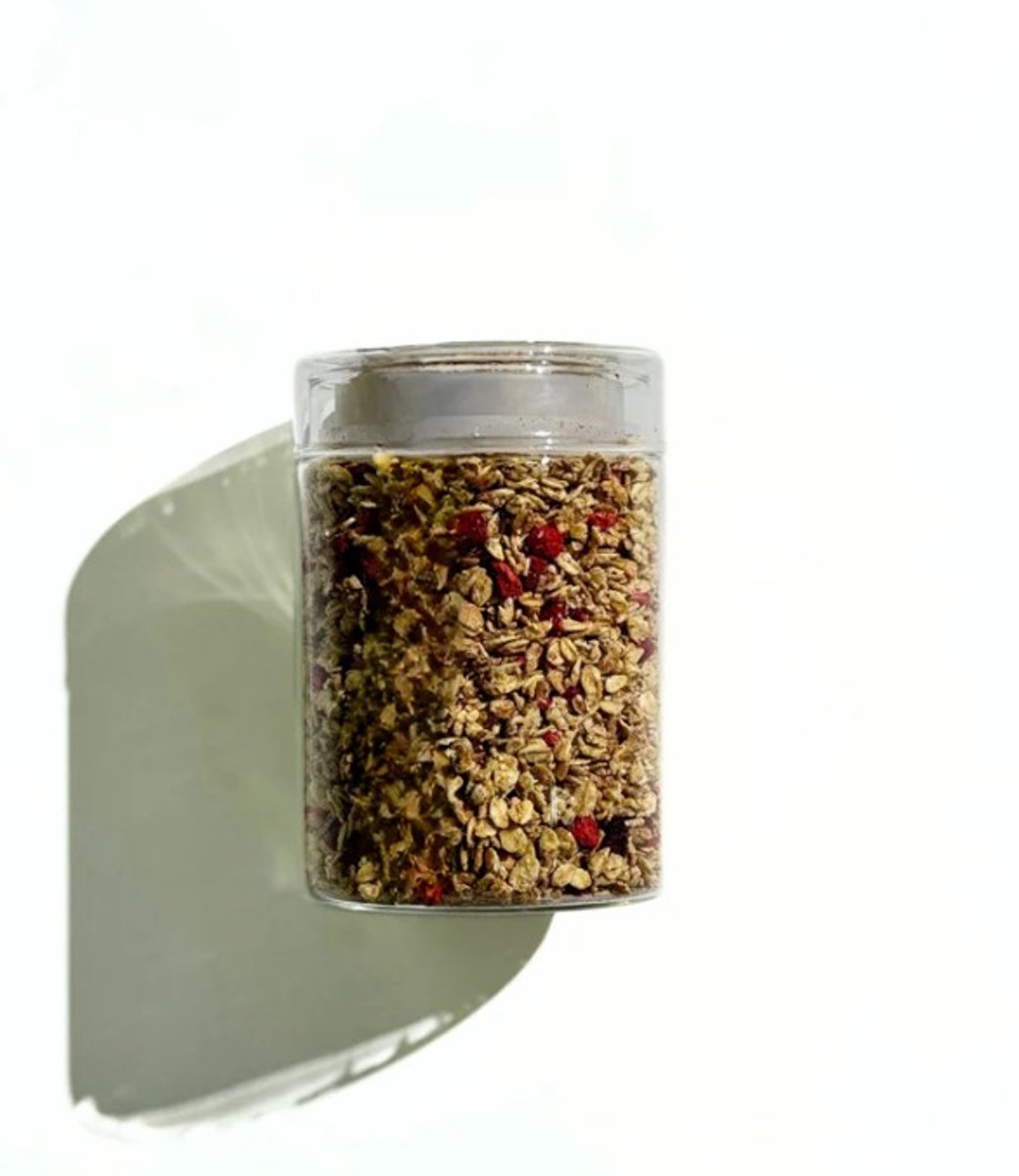 Zoha Glazen Voorraadpot Rond 800 ml – Set van 2 – Luchtdicht – BPA-vrij – Borosilicaatglas