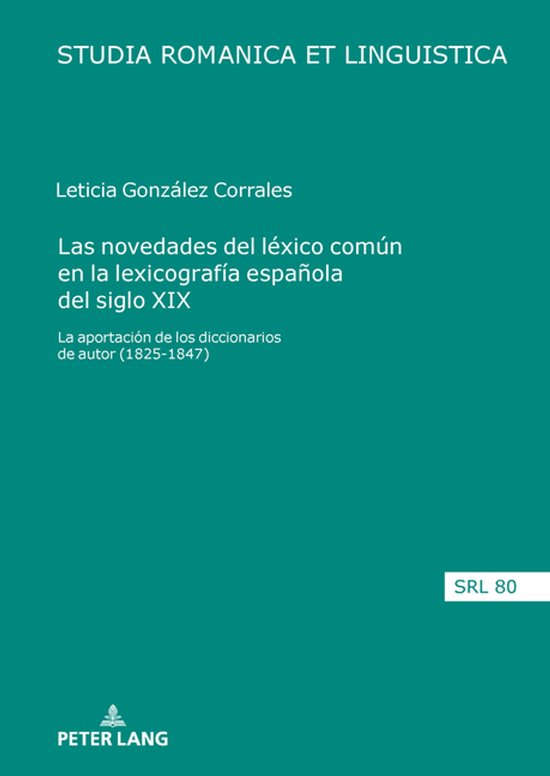 Studia Romanica Et Linguistica-Las novedades del léxico com ... - cover