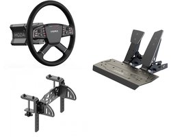 Moza Racing Trucking Bundle - R9 V3 – Truck Wheel TSW + SR-P Pedalen + Truck Clamp – PC