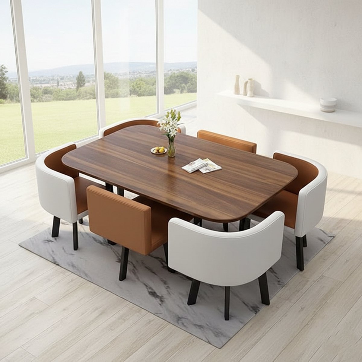 Luxe Mid Century Moderne 7-Delige - 90x150 cm - Novihome