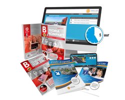 Auto Theorieboek Rijbewijs B Pools met Samenvatting en 5 Uur Online Examens Oefenen, CBR Informatie en Verkeersborden