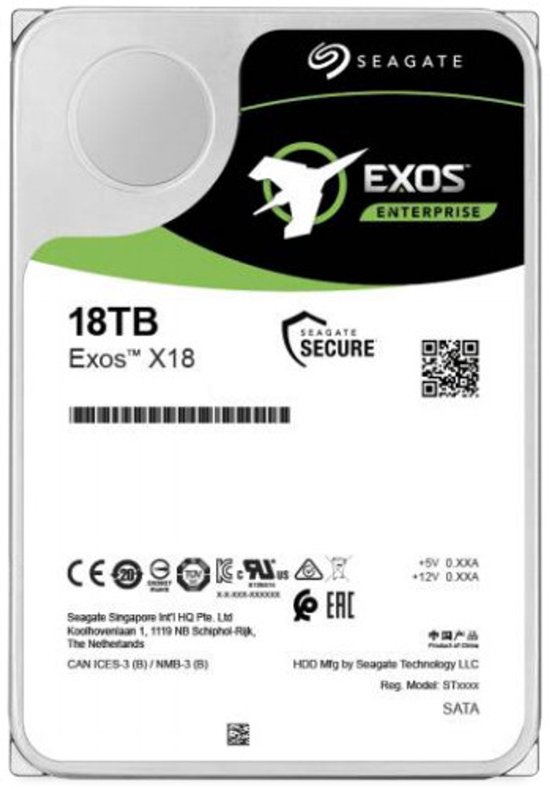 Seagate Enterprise 18TB SAS 7200RPM (Enterprise)
