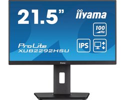 21.5 inch Full HD IPS Monitor met 100Hz en Ergonomische Hoogte-instelling