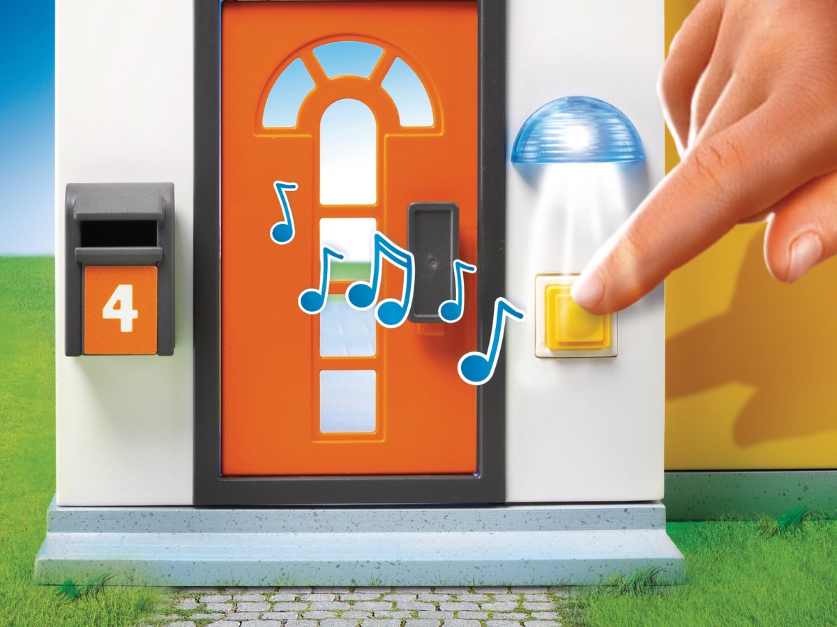 PLAYMOBIL City Life Modern Woonhuis - 9266 — afbeelding 21