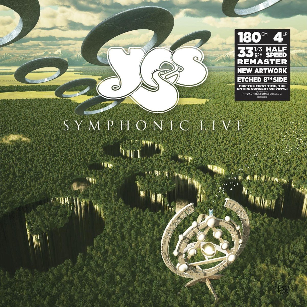 Yes - Symphonic Live in Heineken Music Hall, Amsterdam (2001) (4 LP)