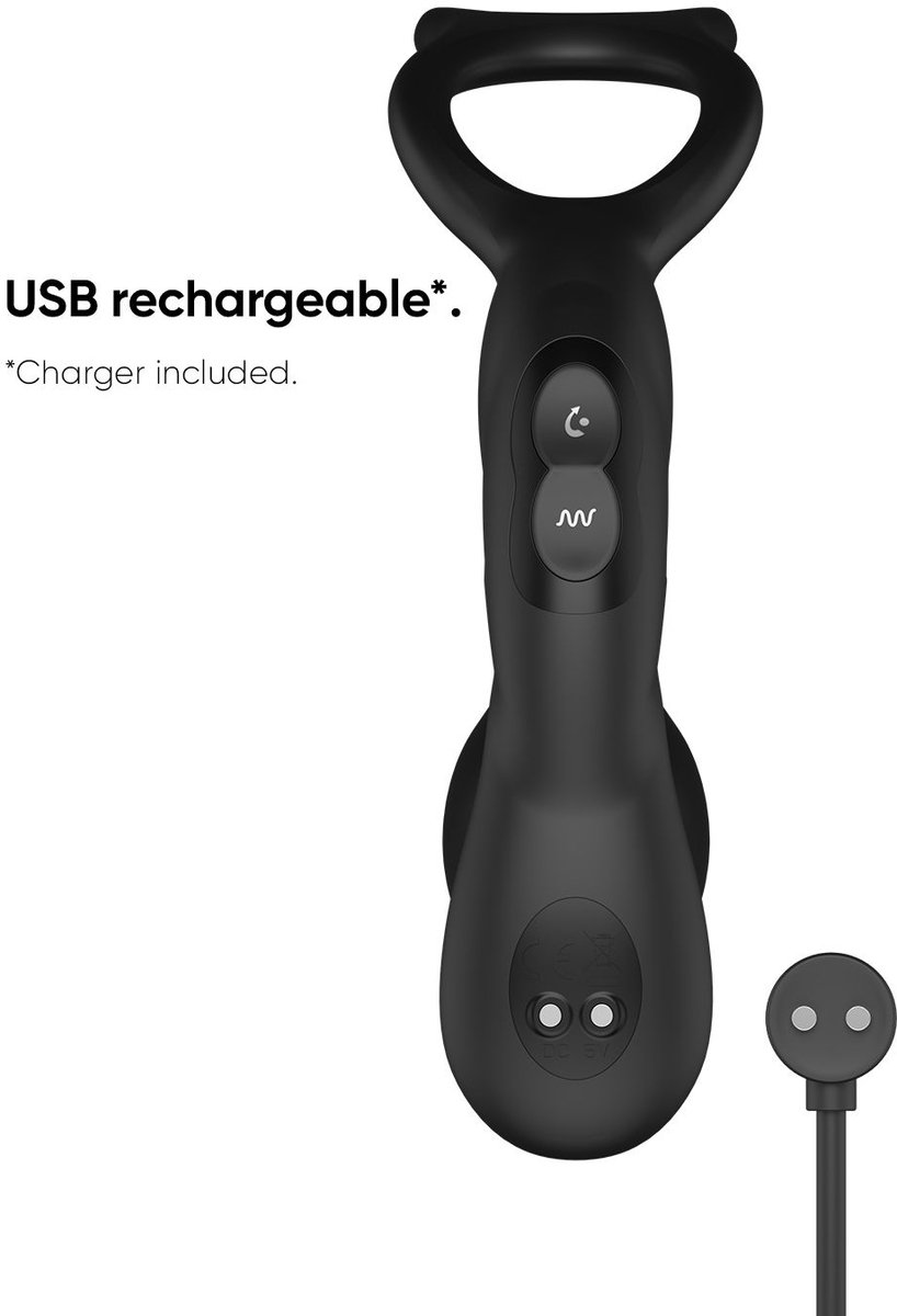 Nexus - Simul8 Stroker Edition Vibrating Dual Motor Anal Cock and Ball Toy