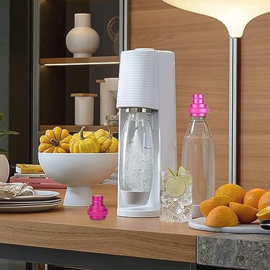 CO2 Quick-adapter voor bruiswaterapparaten, compatibel met Duo en Terra, 60L cilinders — afbeelding 3
