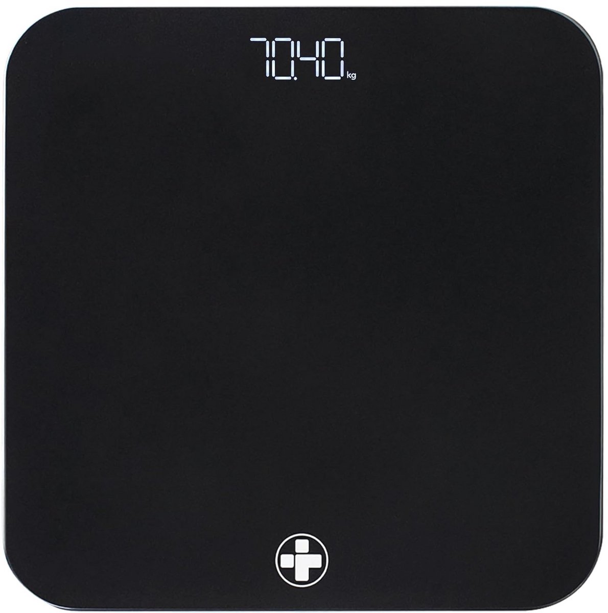 Professionele Digitale Personenweegschaal met LED-display - 26 cm x 26 cm x 2,3 cm