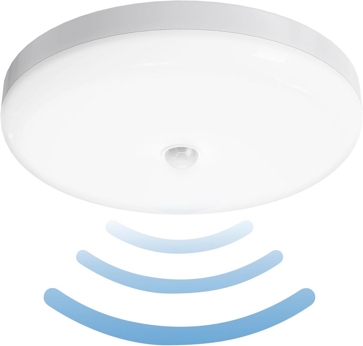 Led-plafondlamp met bewegingssensor - 30W, IP65 - Voor binnen en buiten
